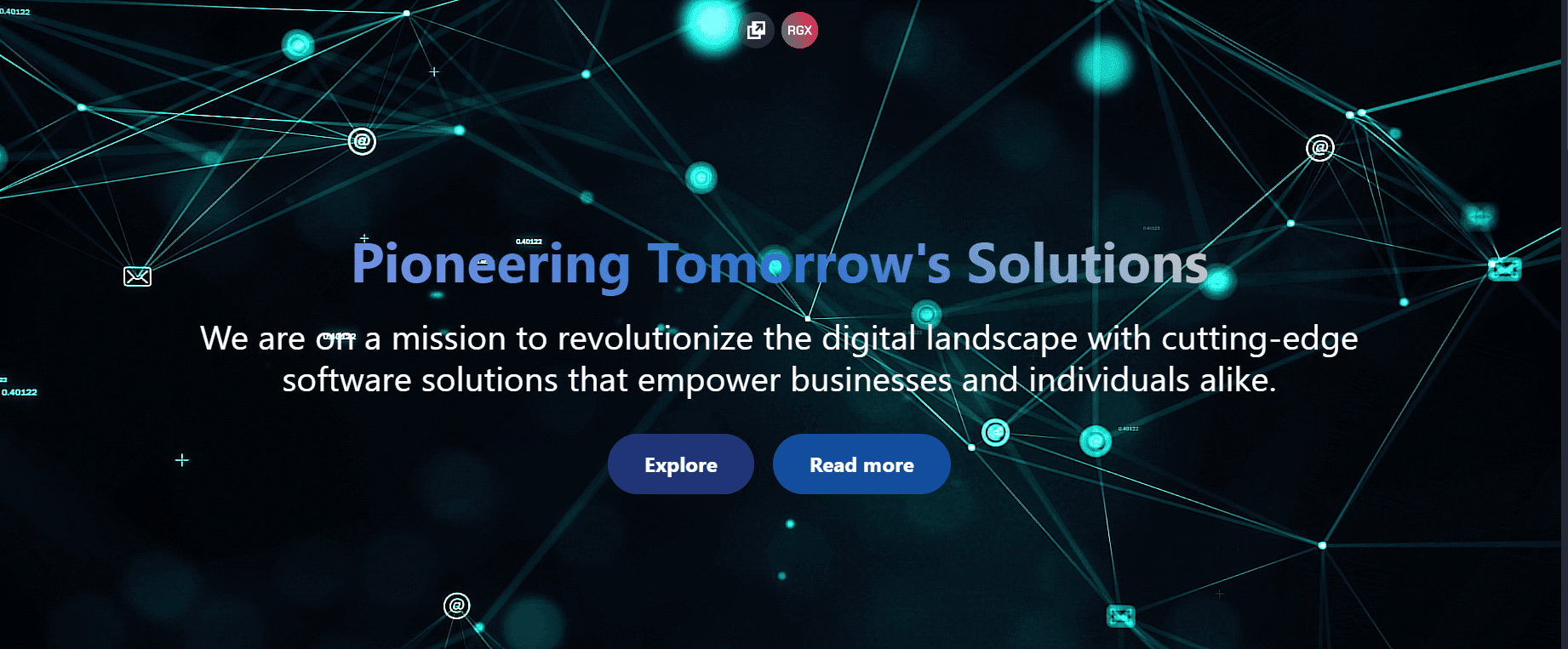 Modern Coorperate Website