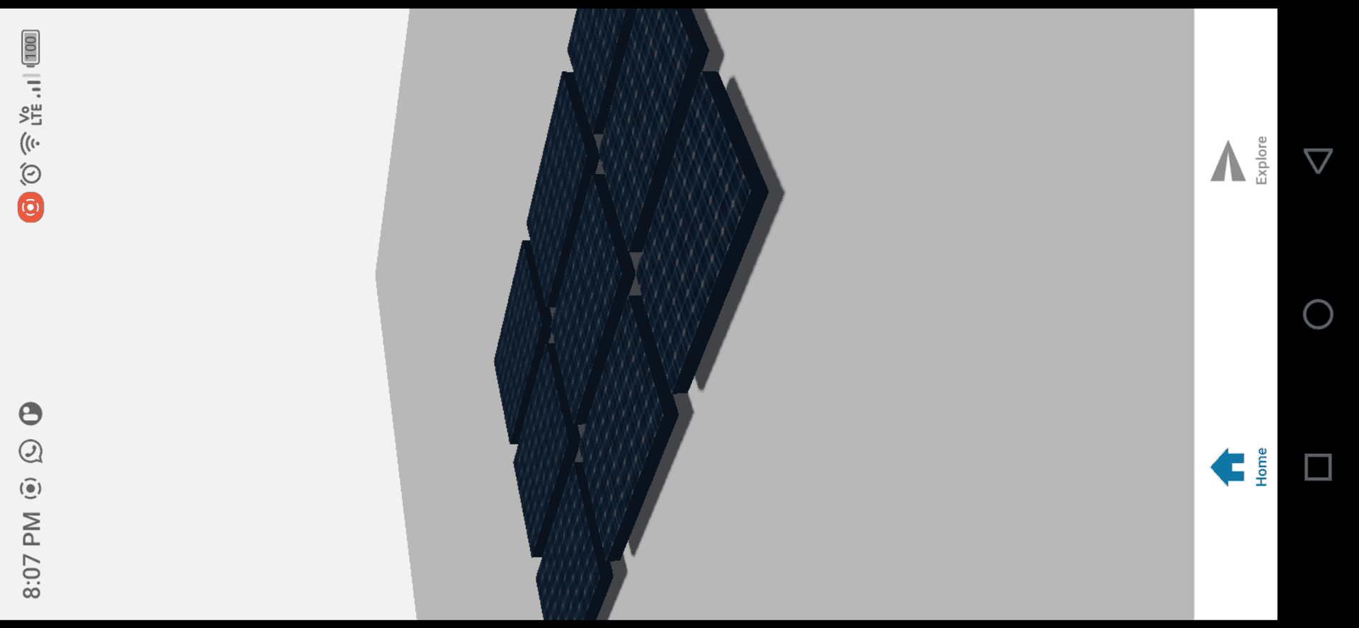 3D Solar Panel Placement App